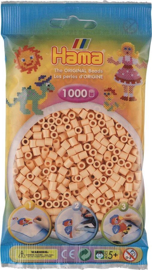 Hama Strijkkralen 1000 Stuks beigeig
