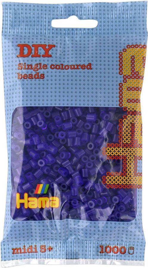 Hama Strijkkralen Paars Transparant (024) 1000st.