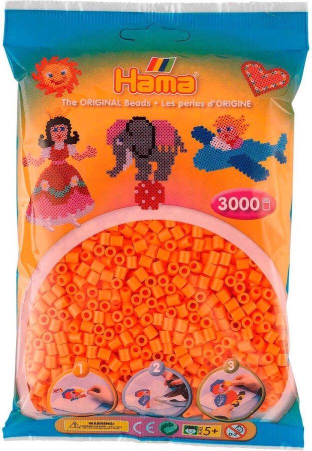 Hama Strijkkralen Abrikoos (201-79) 3000st