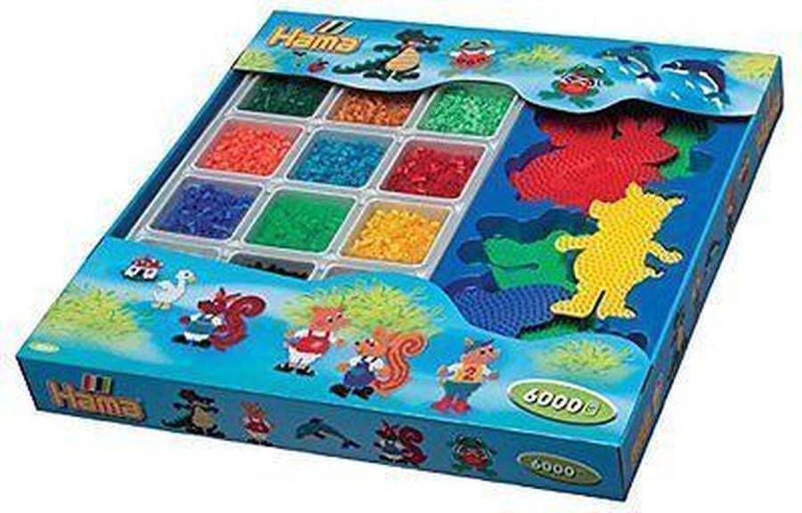 Hama Strijkkralen Giftbox Dieren 6000 St