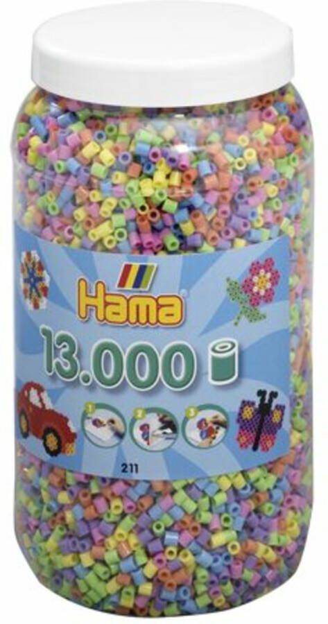 Hama 211-50 Tub 13000 Beads Mix 50