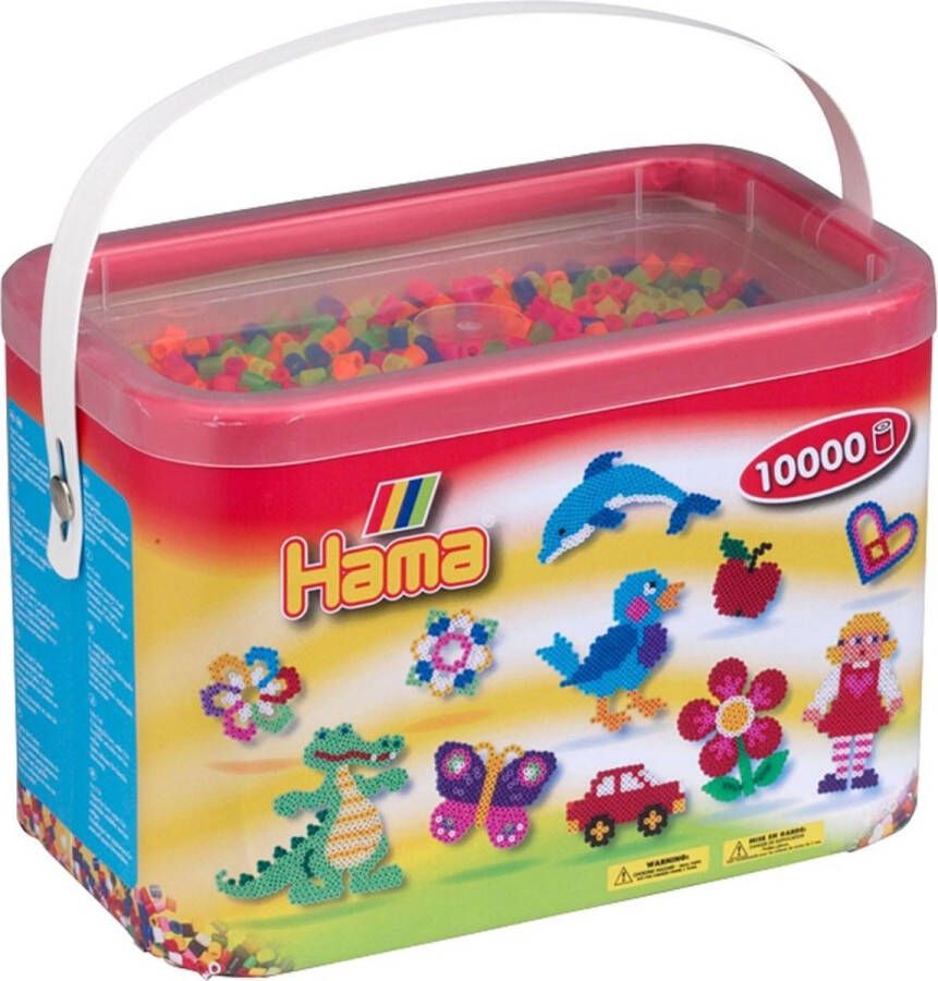 Hama Strijkkralen in Emmer Neonmix (051) 10.000st.