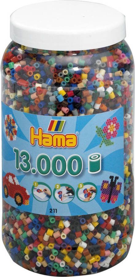Hama Strijkkralen in Pot Mix (067) 13.000st