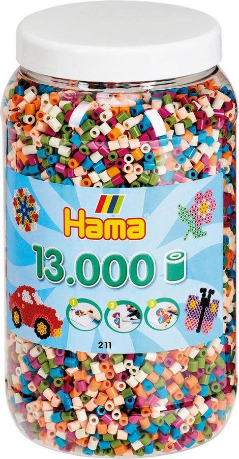 Hama Strijkkralen in Pot Mix (58) 13.000st.