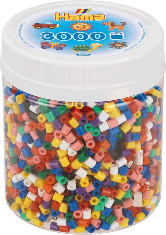Hama Strijkkralen in Potje Mix Standaard (00) 3000st.