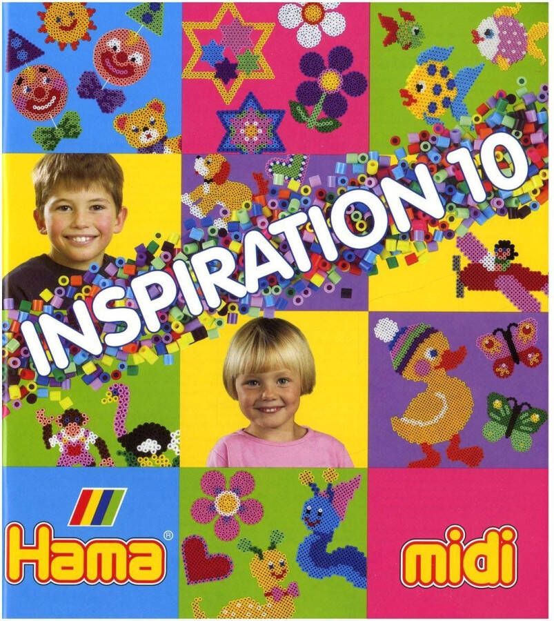 Hama Strijkkralen Voorbeeldenboekje 'Nummer 10'