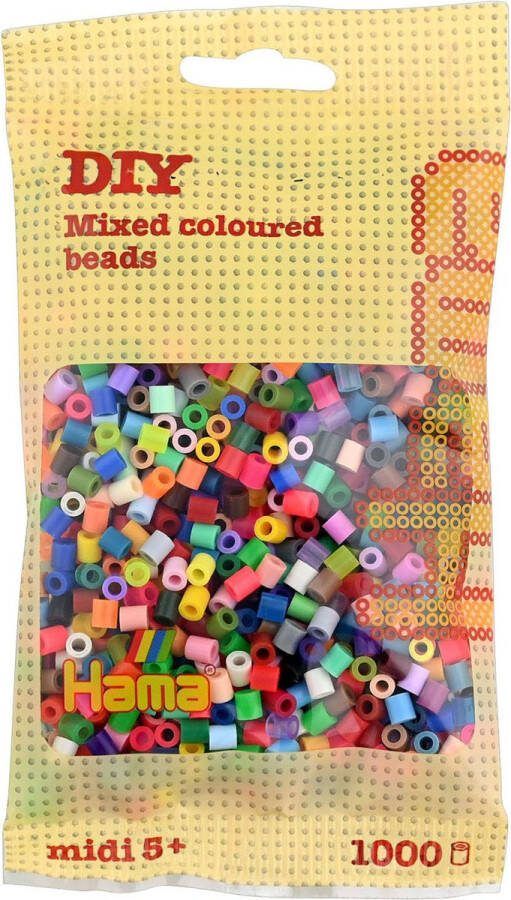 Hama Strijkkralen Kleuren Mix 1000 Stuks