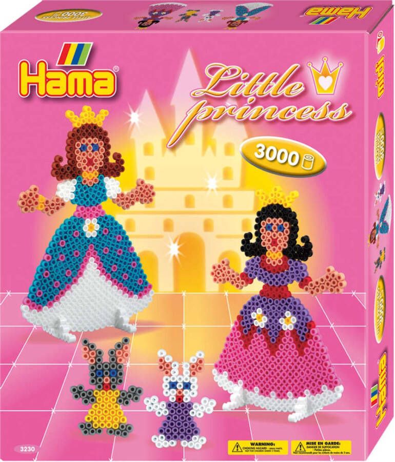 Hama Strijkkralenset Prinses 1100st.