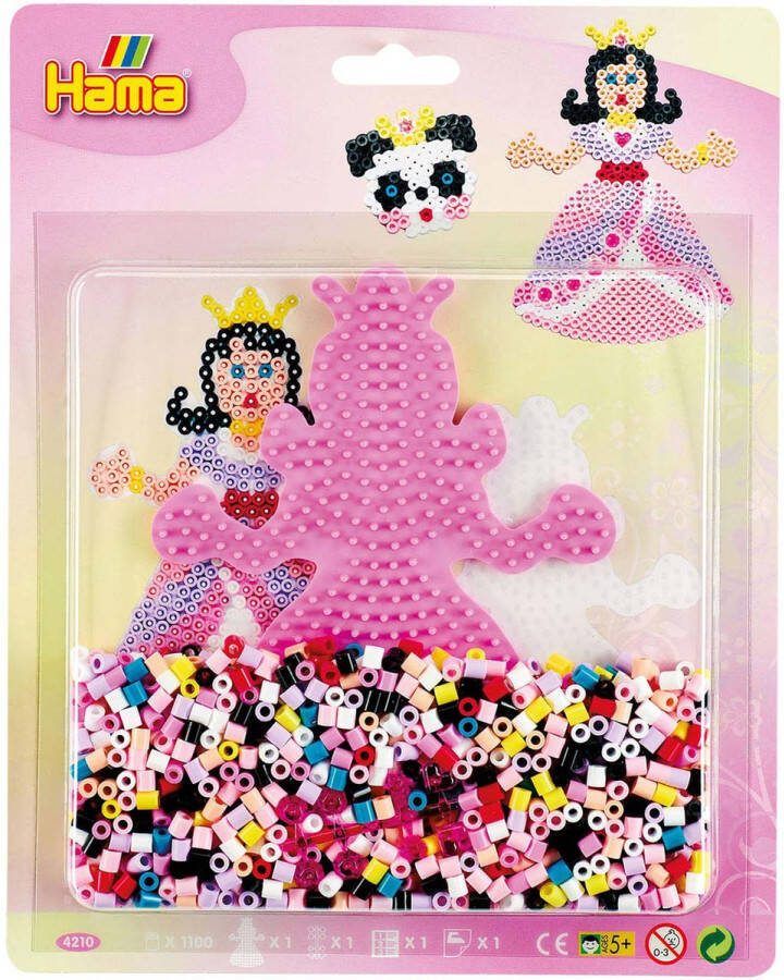 Hama Strijkkralenset Prinses 1100st.