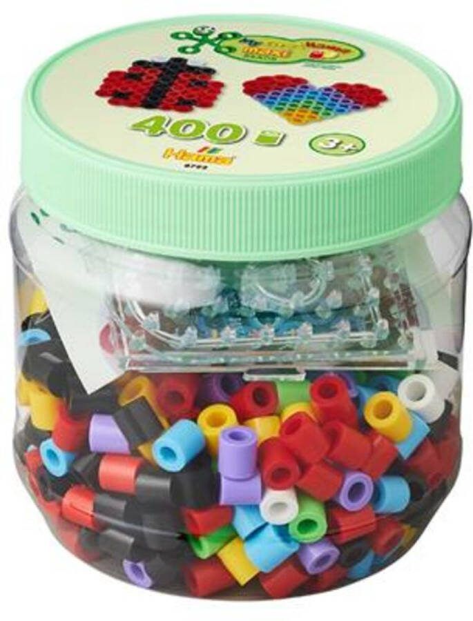 Hama Ton Maxi Beads And Pegboards 400 Kralen 8792