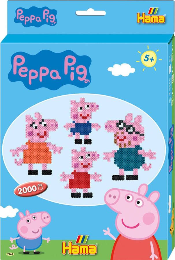 Hama Set Strijkkralen 2000 Kralen Peppa Pig 7965
