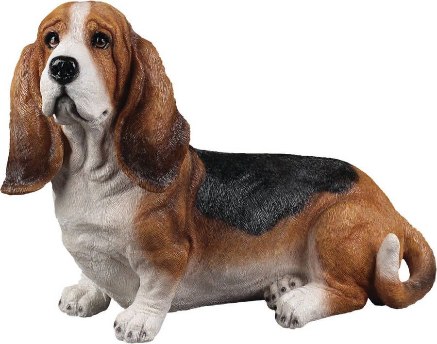 Hamac Basset Hond Liggend Tuinbeeld