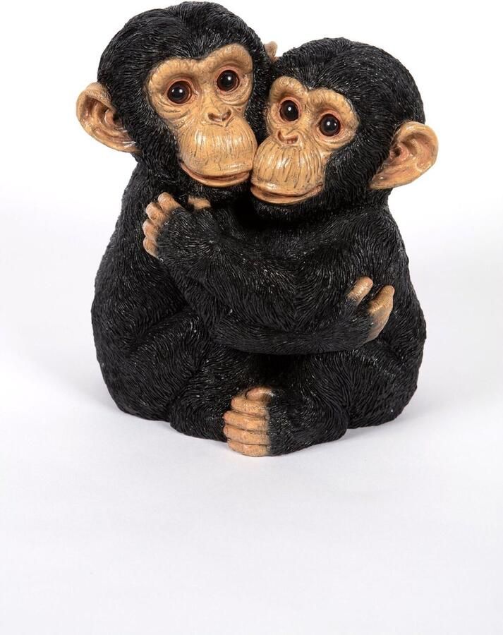 Hamac Chimpansees knuffelen Tuinbeeld