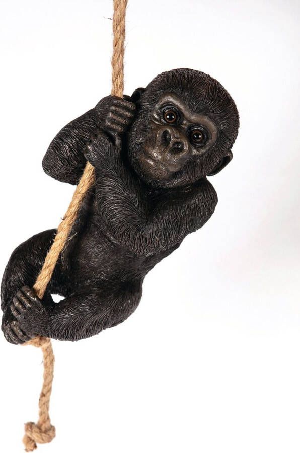 Hamac Klimmende baby Gorilla Tuinbeeld