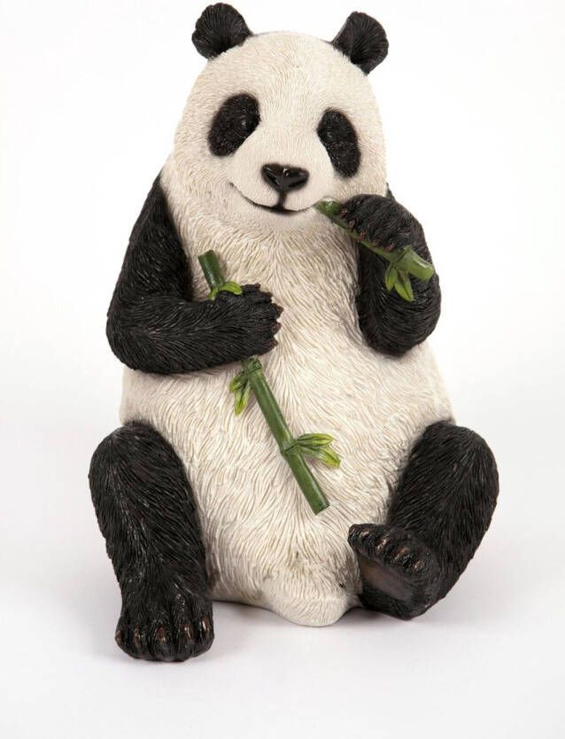 Hamac Zittende Panda Tuinbeeld