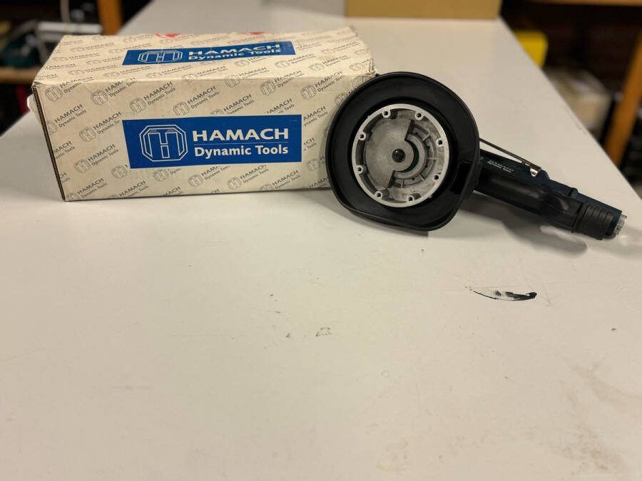 Hamach Pneumatische Planetaire Schuurmachine Met Stofafzuiging