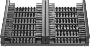 HAMAT 309 Fantastic Bootscraper XXL 007 Zwart 29 x 39 cm Buitenmat schoenveger