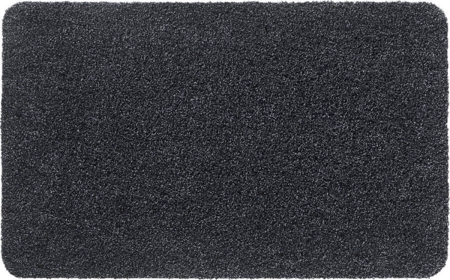 Hamat droogloopmat Aqua luxe antraciet 350 gr cm² 50x80cm