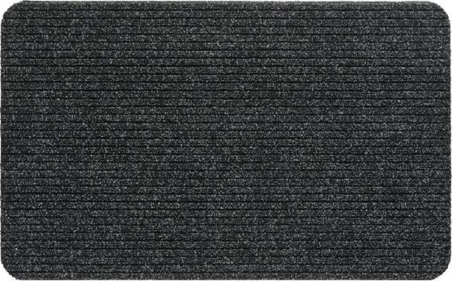 Praxis Deurmat Fortuna Antraciet 50x80cm