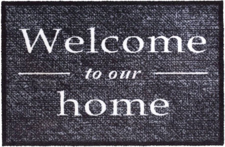 Sencys Deurmat Prestige Welcome To Our Home 50x75cm