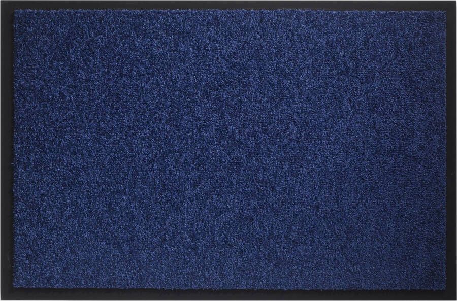 HAMAT Deurmat schoonloopmat Twister 40 x 60 cm Kobalt