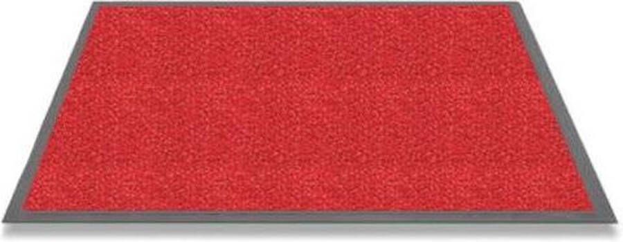 HAMAT Schoonloopmat Future 90x150cm Rood
