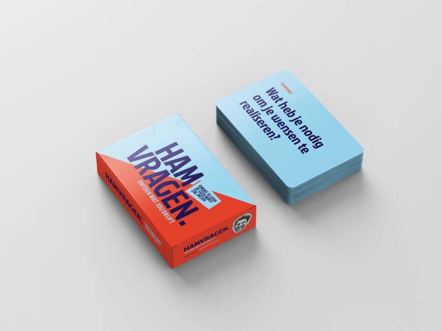 Hamvragen Ontdek wat jou drijft inzichtkaarten – coachkaarten – gespreksstarters – vragen voor inspiratie motivatie zingeving passie purpose