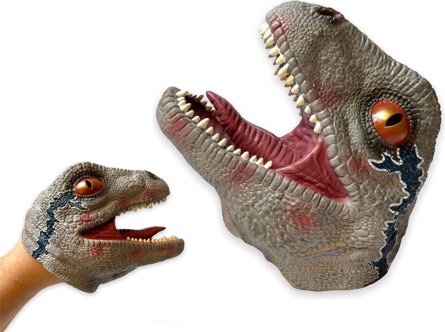 Hand puppet Tyrannosaurus speelgoed handpop rubber Realistic dinosaurus speelgoed puppet