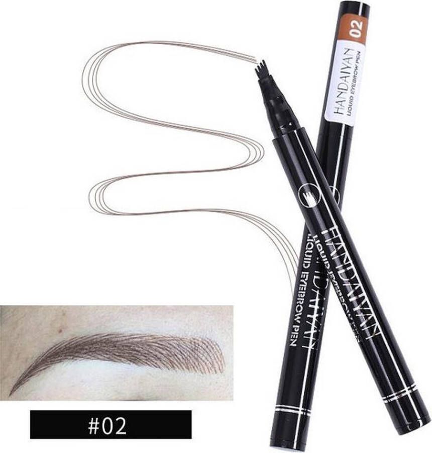 Handaiyan Joya Beauty Microblading Eyebrow Tattoo Pen Waterproof Tattoo Wenkbrauw Pen Wenkbrauwpen Kleur 1: Fair