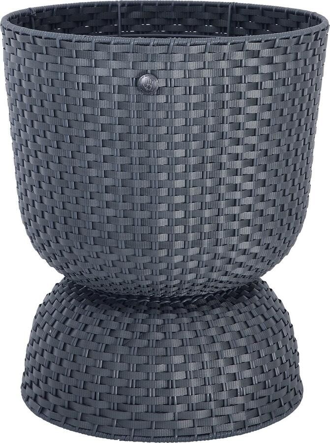 Handed By Twist Plantenmand Diabolo sienna bruin large