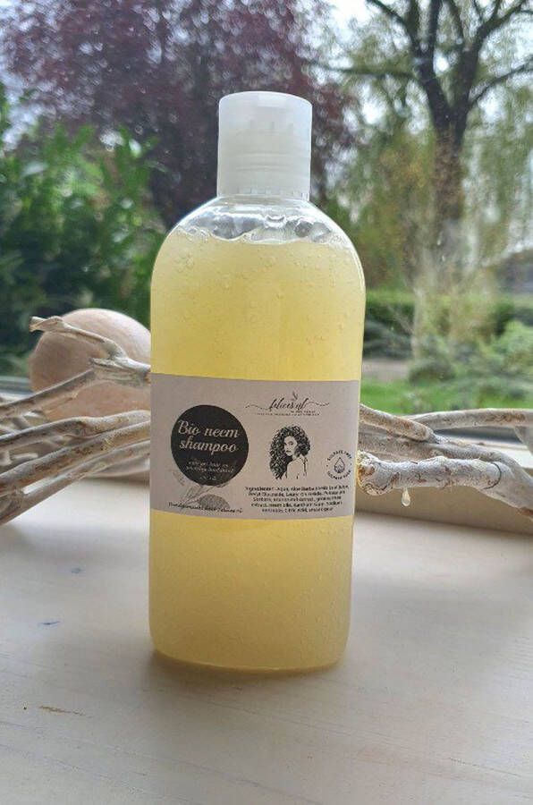 Handgemaakt bij Felices.nl Neem olie Biologische sulfaatvrije shampoo voor vet haar gevoelige hoofdhuid brandnetel extract 250ml