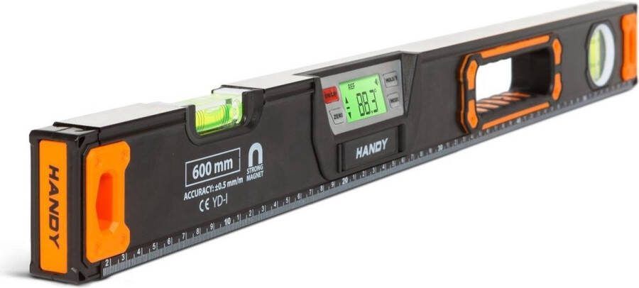Handy Digitale Magnetische Waterpas met Magneet en Geluidsignaal 60CM LCD Scherm Tolerantie 0 5mm M 60 cm