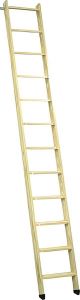 HandyStairs zoldertrap Space01 Houten ladder van grenenhout 40cm breed met ophanghaak Onbehandeld 10 treden: tot hoogte 237cm