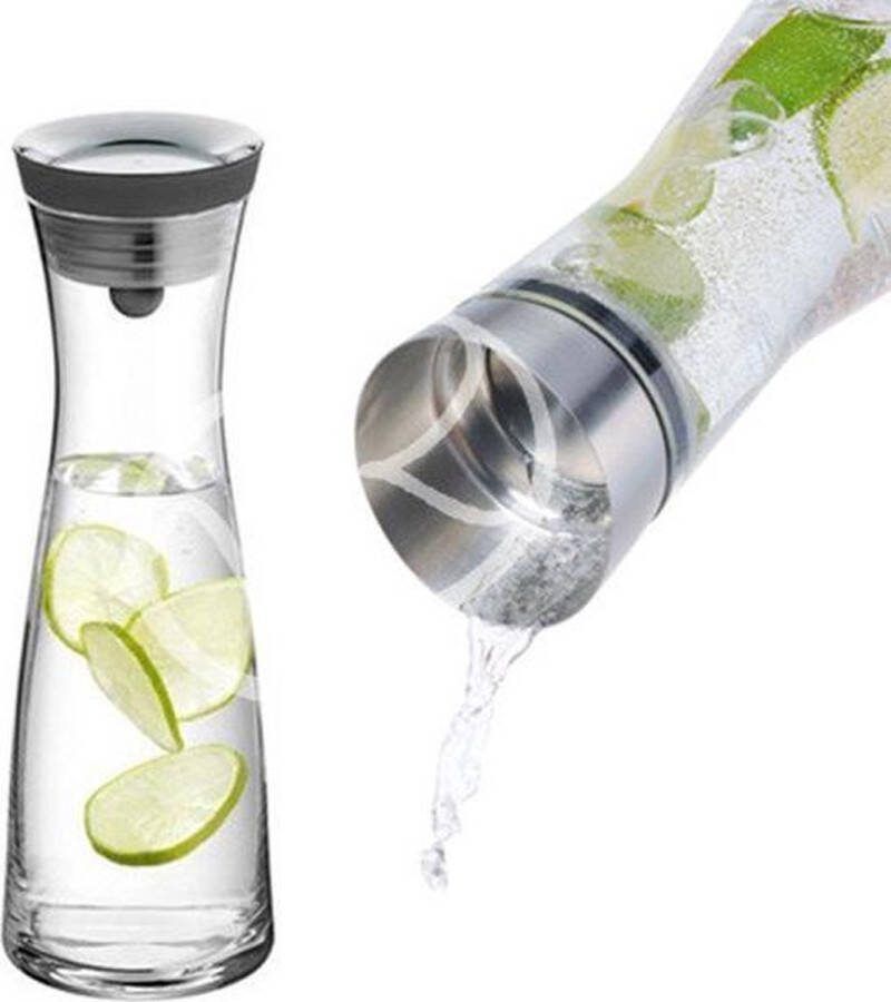 HANOO Waterkaraf 1 liter met zeef