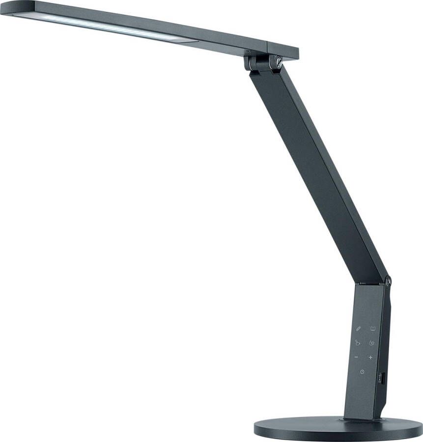 Paagman Hansa bureaulamp Vario Plus LED-lamp antraciet