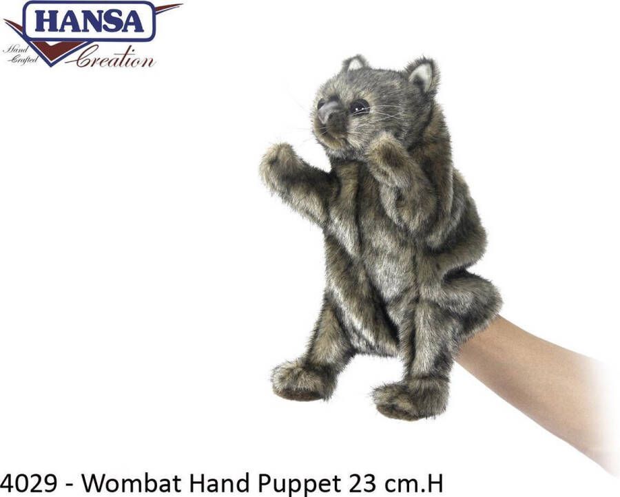 Hansa Creation Wombat handpop 4029 lxbxh = 19x15x23cm