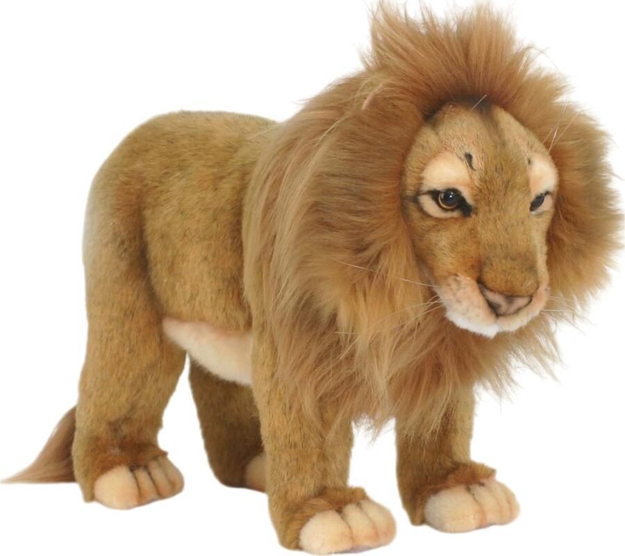 Hansa Leeuw Knuffel staand 37 cm
