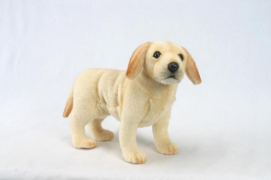 Hansa pluche Labrador pup knuffel 35 cm
