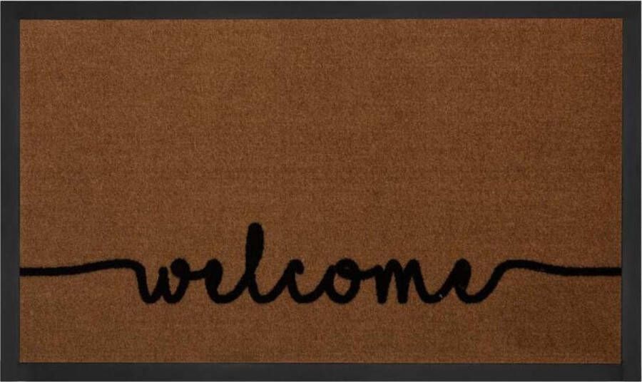 HANSE Home Mat Cozy Welcome Wasbaar inloopmat outdoor binnenshuis antislip weerbestendig