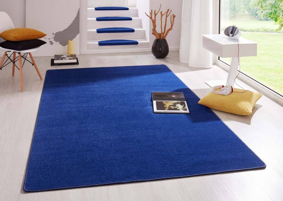 Hanse Home Modern effen vloerkleed Fancy blauw 100x150 cm