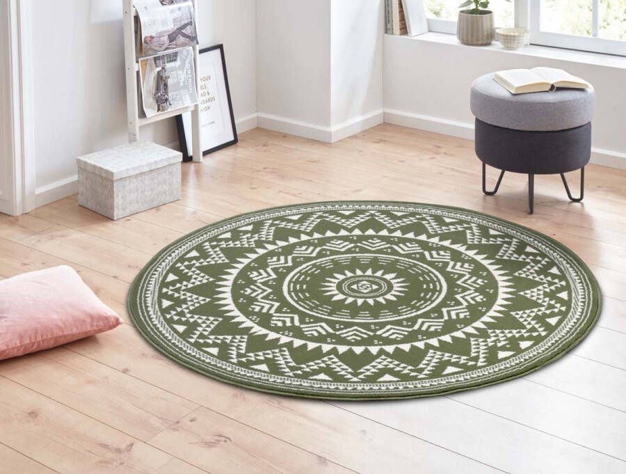 HANSE Home Vloerkleed Valencia Korte pool modern vintage mandala woonkamer kinderkamer hal