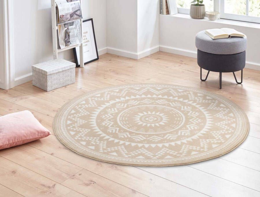 HANSE Home Vloerkleed Valencia Korte pool modern vintage mandala woonkamer kinderkamer hal