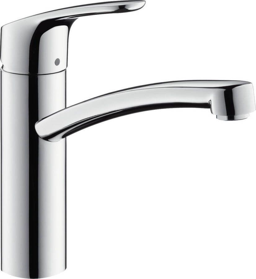 Hansgrohe Focus M41 ééngreeps keukenmengkraan 160 met CoolStart en EcoClick chroom