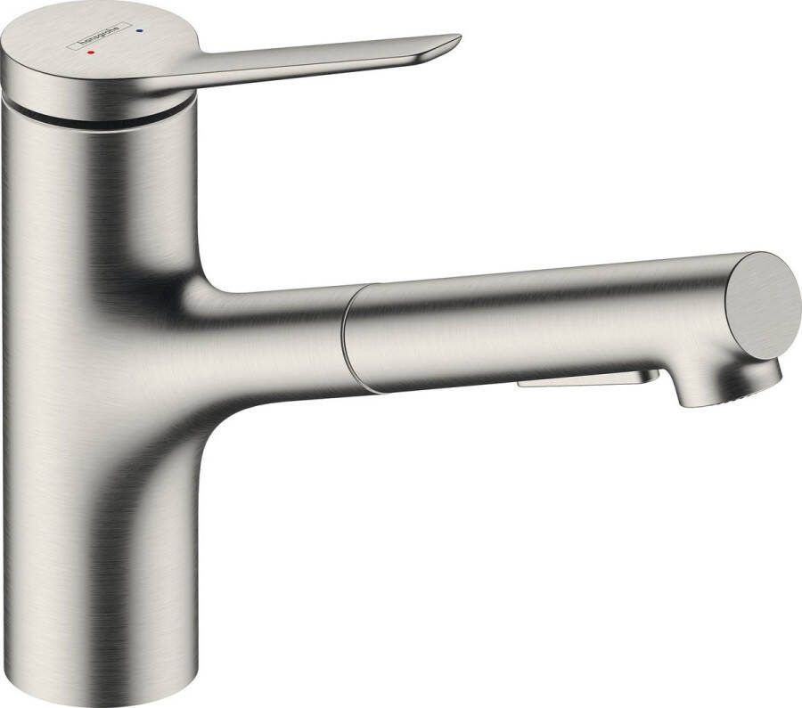 Hansgrohe Hans Grohe Hg Kitchen Mixer 150 Zesis M33 Metal Pull-Out Spray Pro 2Jet Sbox Bso