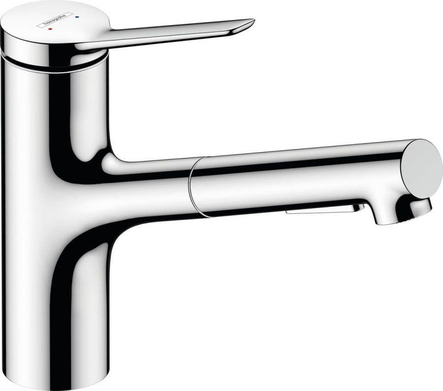 Hansgrohe Hans Grohe Hg Kitchen Mixer 150 Zesis M33 Metal Pull-Out Spray Pro 2Jet Sbox Chro