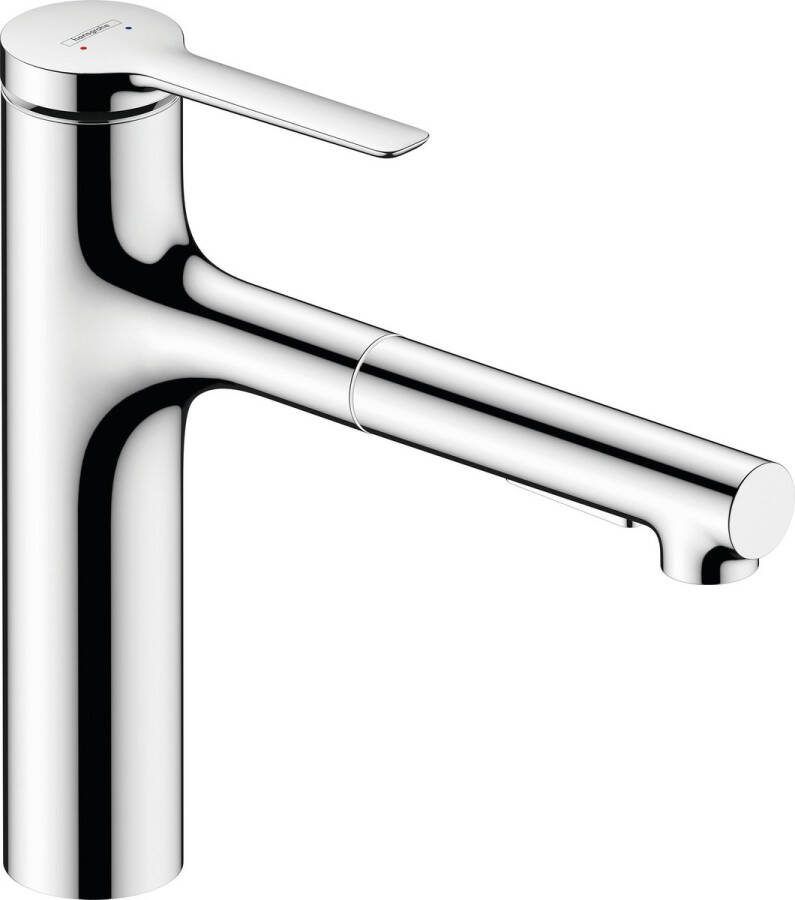 Hansgrohe Hans Grohe Hg Kitchen Mixer 160 Zesis M33 Metal Pull-Out Spray Pro 2Jet Sbox Chro
