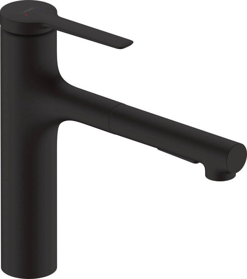 Hansgrohe Hans Grohe Hg Kitchen Mixer 160 Zesis M33 Metal Pull-Out Spray Pro 2Jet Sbox Mb