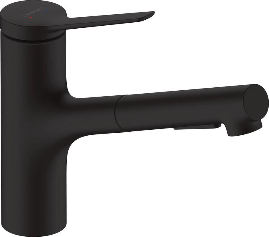 Hansgrohe Hans Grohe Hg Kitchen Mixer 150 Zesis M33 Metal Pull-Out Spray Pro 2Jet Sbox Mb