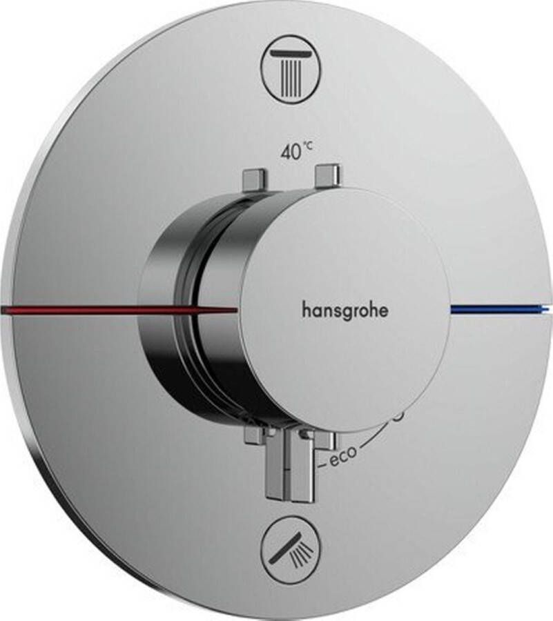 Hansgrohe Showerselect thermostaat inbouw 2 functies chroom