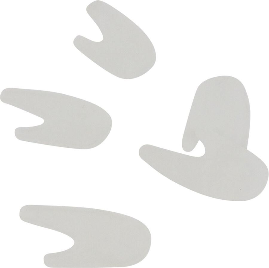 Hapla Voordeelverpakking 4 X gel voorgevormde teenspreiders Large 6 stuks